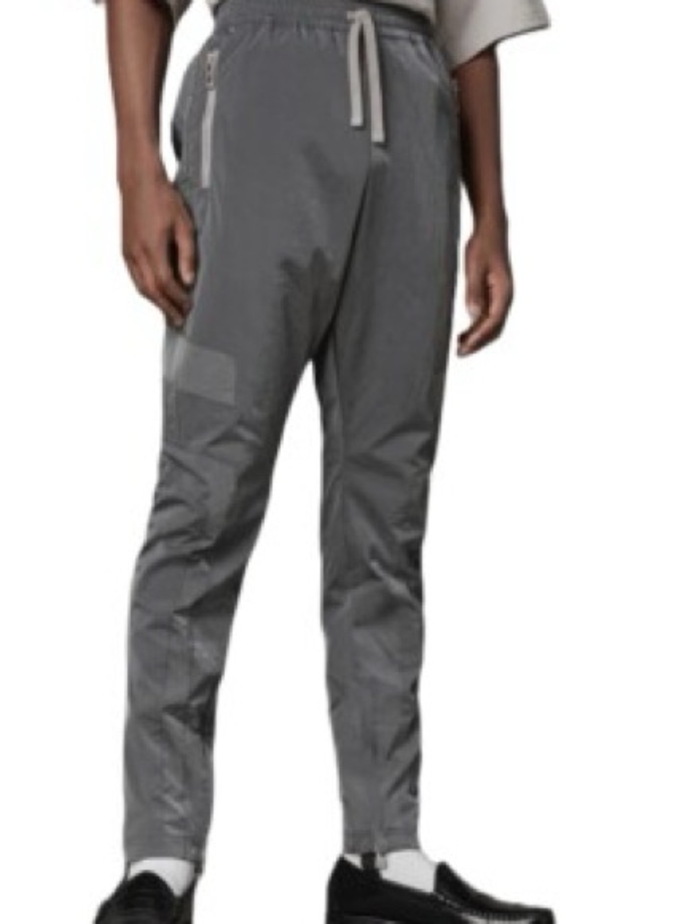 Adidas Originals Blue Version Silver Track Pants in the “Gray Five” color way